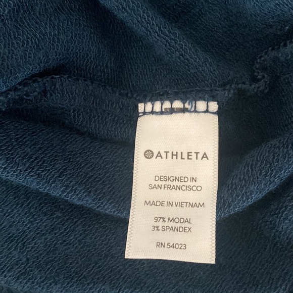Athleta cut out sweatshirt in constellation blue XS - Picture 4 of 4